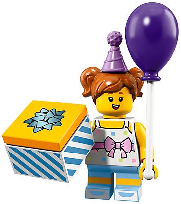 LEGO MINIFIGURES SERIA 18 FIGURKA SOLENIZANTKA PARTY 71021