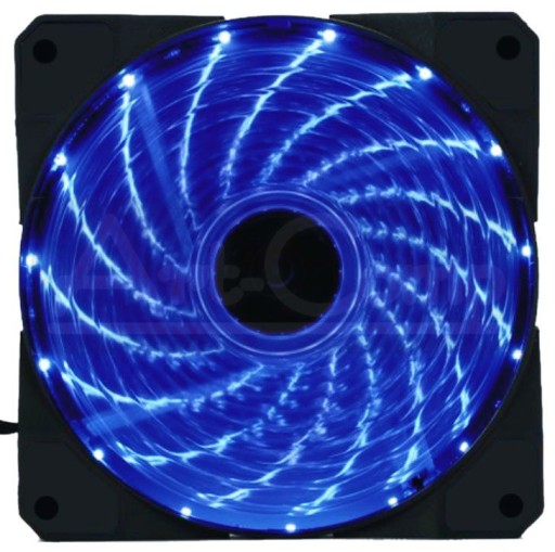 Wentylator LED GAMING 12cm 2 kolory 2pin Molex