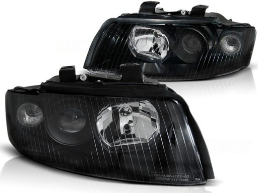 LAMPY SOCZEWKOWE AUDI A4 B6 8E 01-04R H7 DEPO BLK