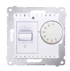 SIMON 54 Regulator temp. z czujnikiem biały DRT10W.02/11