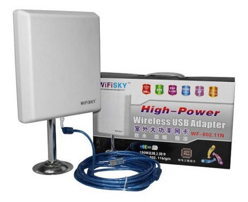 Panelowa antena WiFiSKY WIFI SKY 10km 36dBi