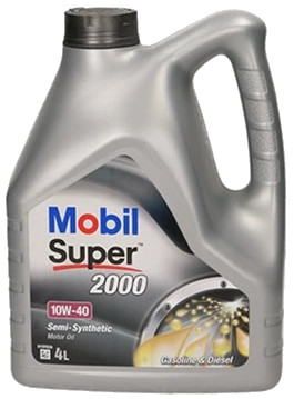 ORYGINALNY OLEJ MOBIL SUPER 2000 X1 10W40 4L