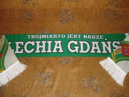 Szalik LECHIA GDAŃSK !! Trójmiasto Jest Nasze !! Super Okazja!!