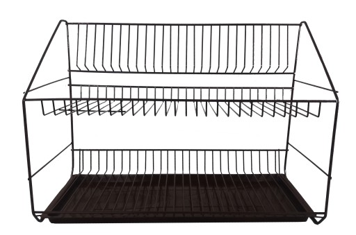 Suszarka do naczyń,2 poziomowa,BRĄZOWA,osączarka!