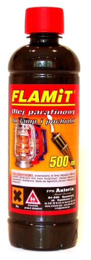 OLEJ DO LAMP NAFTOWYCH POCHODNI ŚWIEC 0,5 L