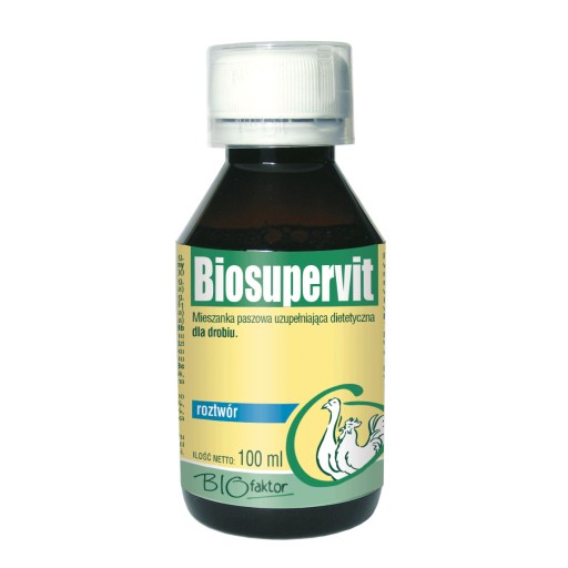 BIOFAKTOR Biosupervit 100ml Witaminy dla drobiu