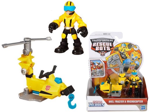 HASBRO- TRANSFORMERS RESCUE BOTS ALEX +MICROCOPTER