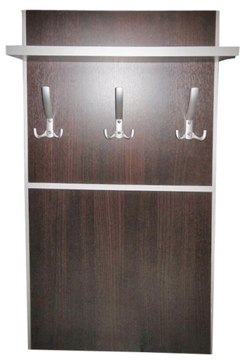 WIESZAK ŚCIENNY 50 CM Z PÓŁKĄ wenge inne kolory