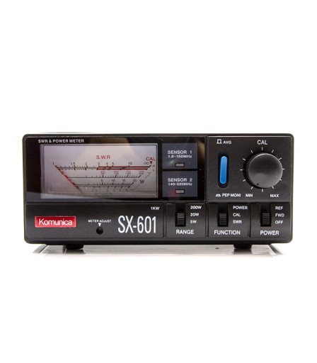 KOMUNICA SX-601 REFLEKTOMETR 1.8~525MHz SWR METER