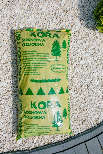 Kora sosnowa pod thuje iglaków ogrodowa hurt torf