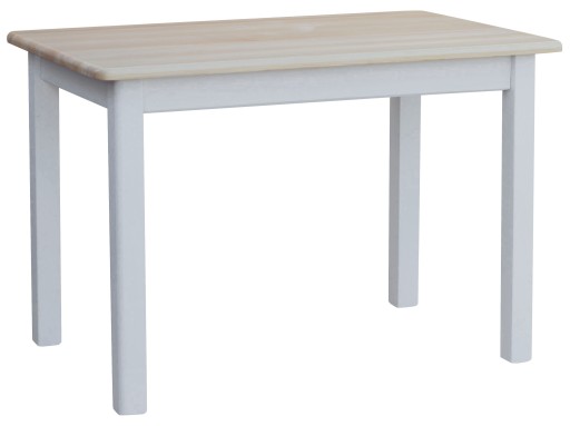 STÓŁ SOSNOWY DREWNIANY KUCHENNY 100X60 BEZBARWNY