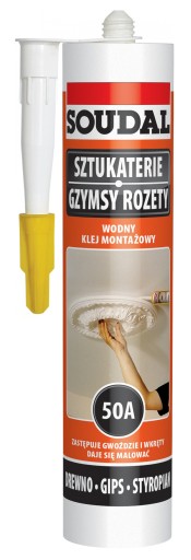 WODNY KLEJ MONTAŻOWY SOUDAL 50A 280 ml PROMOCJA