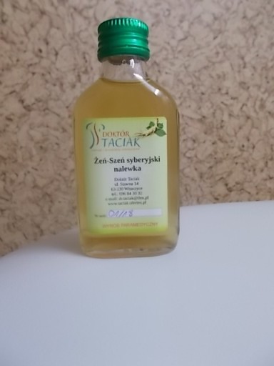 Żeń-Szeń syberyjski nalewka 100ml