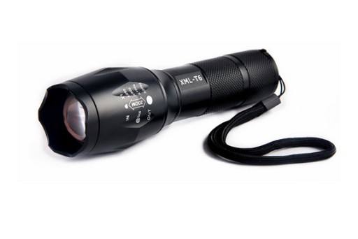 MOCNA LATARKA SZPERACZ XML-T6 LAMPA POLICYJNA ZOOM