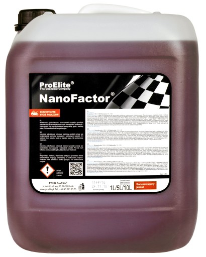 NanoFactor ProElite środek do mycia samochodu 20l