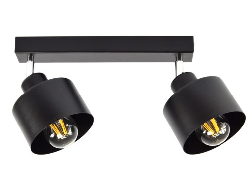 LAMPA PLAFON ŻYRANDOL 384-B2 MIEDŹ EDISON LOFT