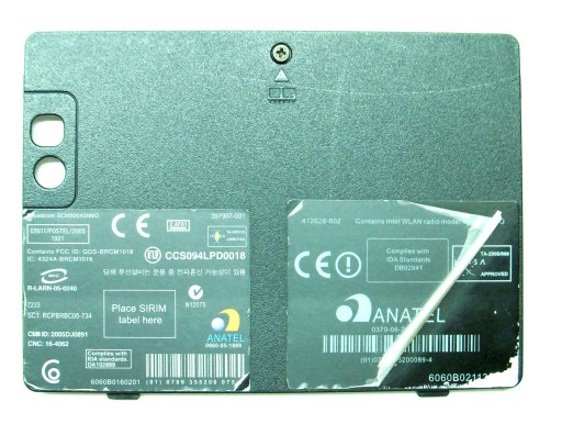 HP nx6325 nx6310 nc6320 Zaślepka pamięci