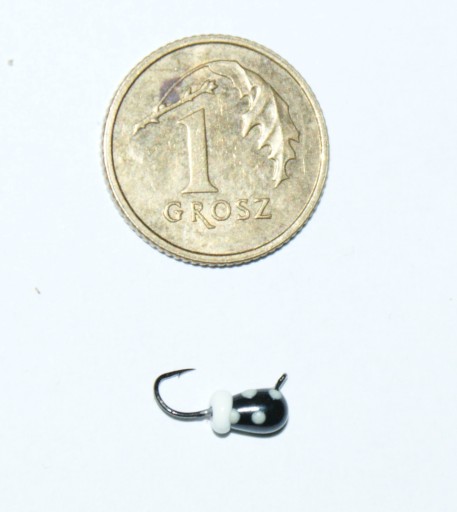 Mormyszka wolframowa biedronka 0,3gr.śr.3mm dł.10m