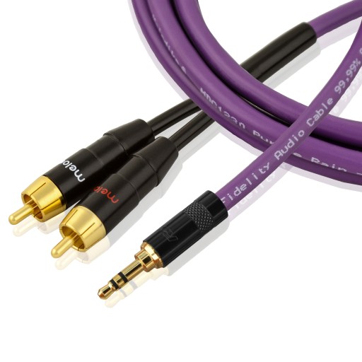 MELODIKA MDMJ2R25 KABEL JACK 3,5 - 2RCA CINCH 2,5m