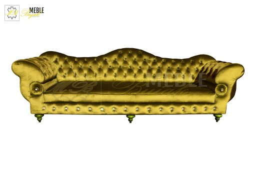 SOFA CHESTERFIELD PRESTON 4 os. GLAMOUR KRYSZTAŁY