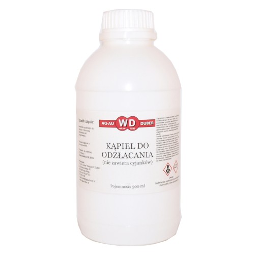 Kąpiel do odzłacania - 500 ml Koncentrat