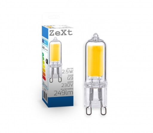 Źródło światła LED G9 2.5W 3000K