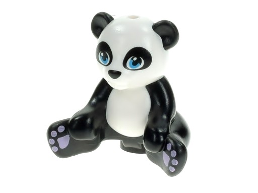 LEGO Miś panda 16674pb01 czarny