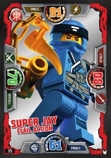 karta nr 35 Super JayLego Ninjago 3