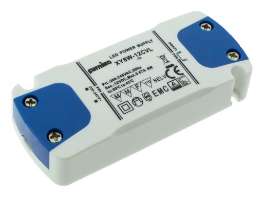 OKAZJA Zasilacz do led 8W 12V DC IP20 do lamp