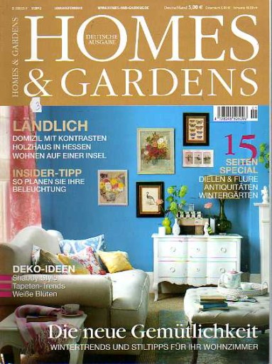 HOMES & GARDENS 1/2012 Niem