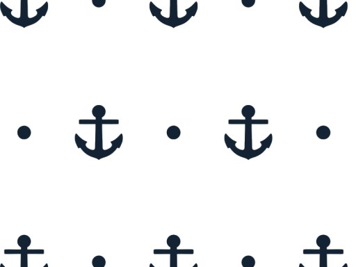 Anchors & Dots- szablon malarski dla dzieci