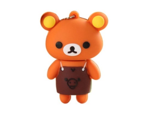 PENDRIVE 8 GB 3.0 USB MIŚ BRĄZOWY RILAKKUMA