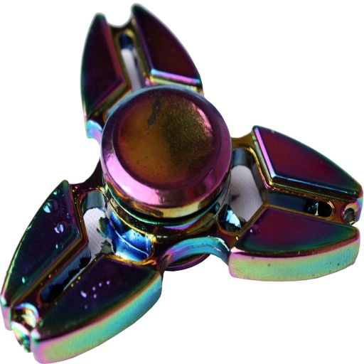 SPINNER metal POŁYSK NEW E1007 FIDGET spinner EMAJ