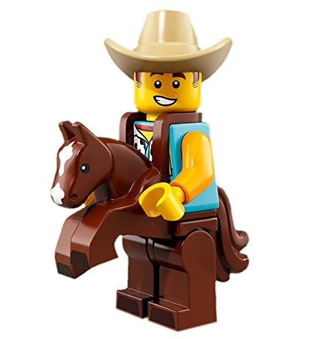 LEGO FIGURKA SERIA 18 MAŁY COWBOY KOŃ KONIK 71021