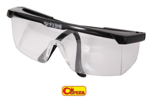 CORONA C0002 OKULARY OCHRONNE REGULOWANE ZAUSZNIKI