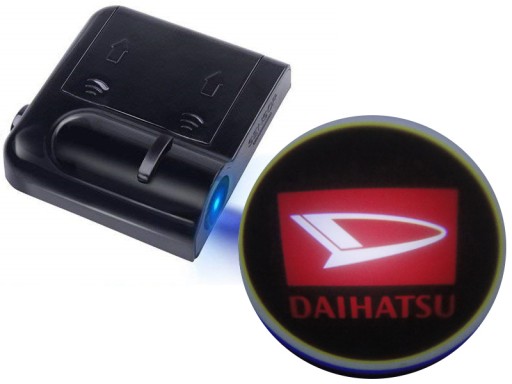 ŚWIATŁA LED POWITALNE LOGO DAIHATSU BEZPRZEWODOWE