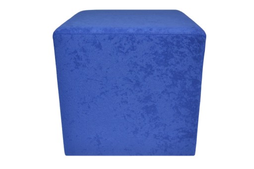 Pufa kwadratowa 35X35 kostka KOLOR CHABROWY 14
