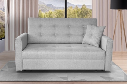 Kanapa sofa VIVA 3 LUX szara salon pokój