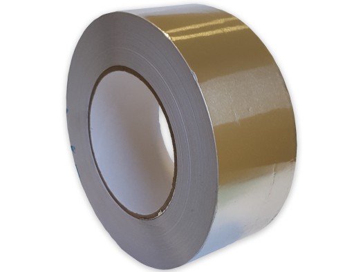 Taśma aluminiowa samoprzylepna kominkowa 350'C 50 metrów ATEST