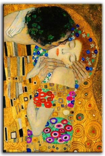 Reprodukcja Gustav Klimt Pocałunek 50x70 obraz