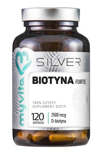 BIOTYNA 100% 2500MCG 120 KAPS. SILVER