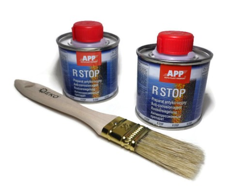 APP R-Stop PREPARAT ANTYKOROZYJNY 2X100ml + PĘDZEL