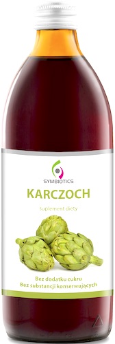 Symbiotics Sok z Karczocha naturalny 500ml