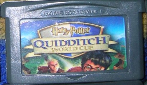 Gra na GBA Harry Potter Quidditch world cup z UK