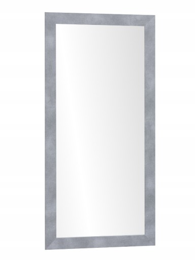 NOWOCZESNE lustro w ramie BETON 140x80 LOFT
