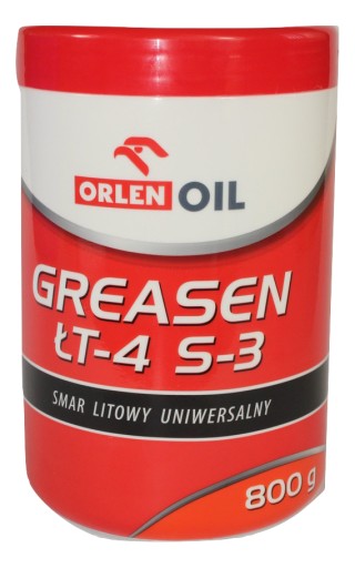 Smar Litowy Liten Łt-43 OrlenOil 800 g uniwersalny