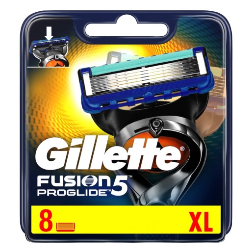 Gillette Fusion 5 Proglide nożyki wkłady 8-pak UK
