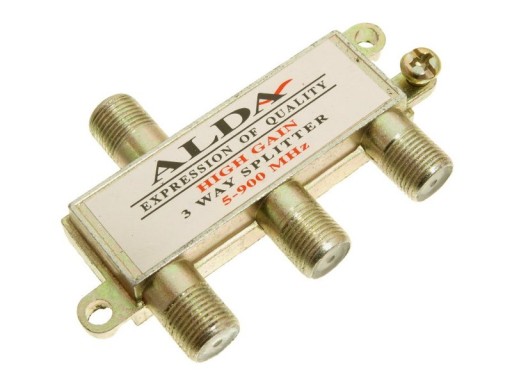 ROZGAŁĘŹNIK SPLITER 1/3 RTV 5-860MHz F3 2419