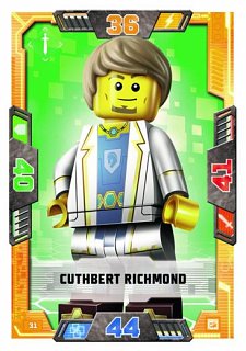 karta nr 31 Cuthbert Richmond lego nexo knights 2