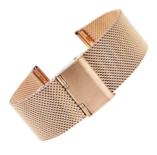 Bransoletka do zegarka ROSE STALOWA 24mm SIATKA